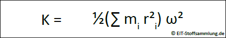 Rotationsbewegung - Kinetische Energie der Rotation